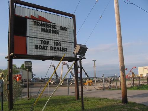 Sundowner Drive-In Theatre - Sign May 2008
